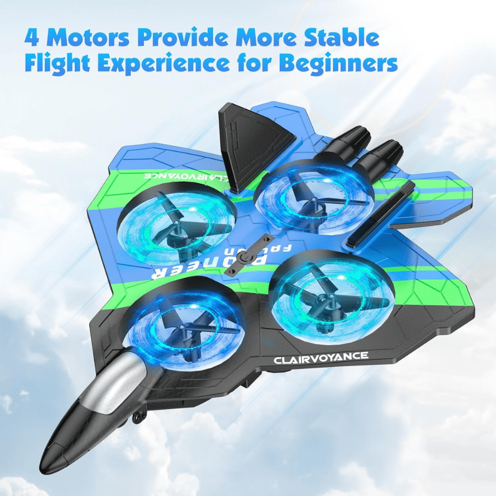 Avión Control Remoto Cámara 720P Sensor Mano Espuma EPP Principiantes