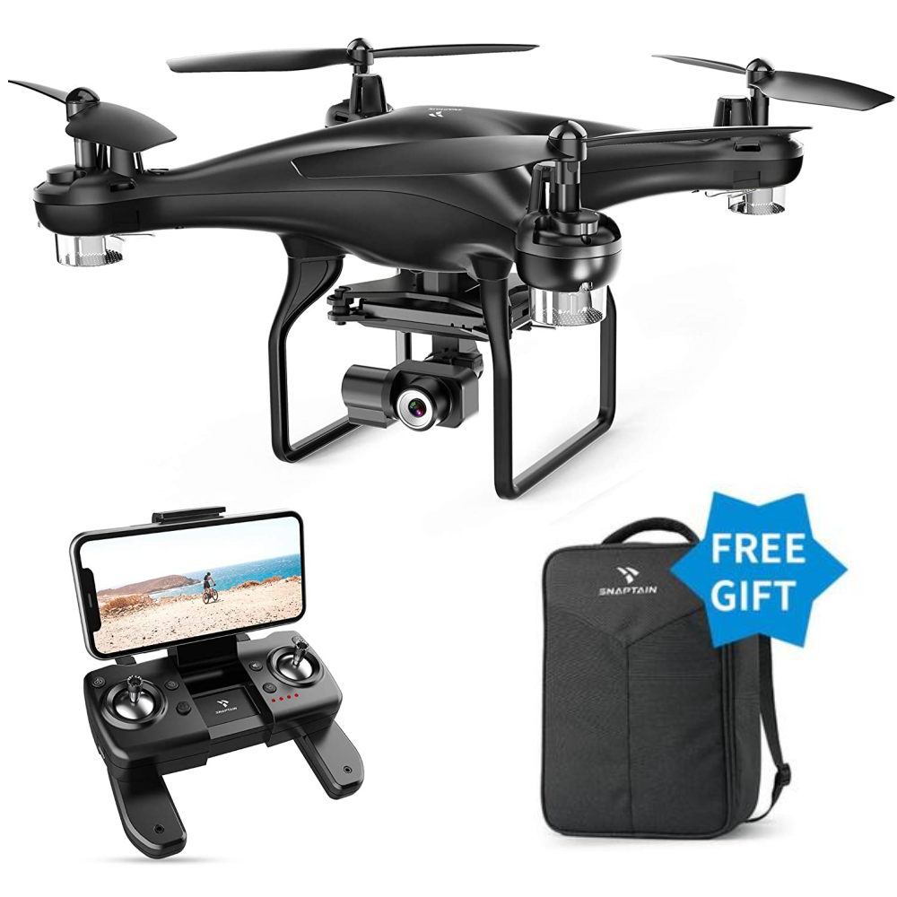 Drone Profesional GPS Cámara 2K Gimbal 2 Ejes WiFi 5G FPV Maleta