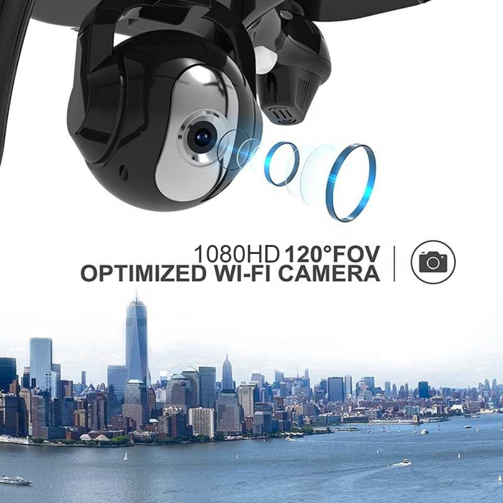 Drone SJRC S70W GPS Cámara 1080P WiFi FPV Sígueme Retorno Automático