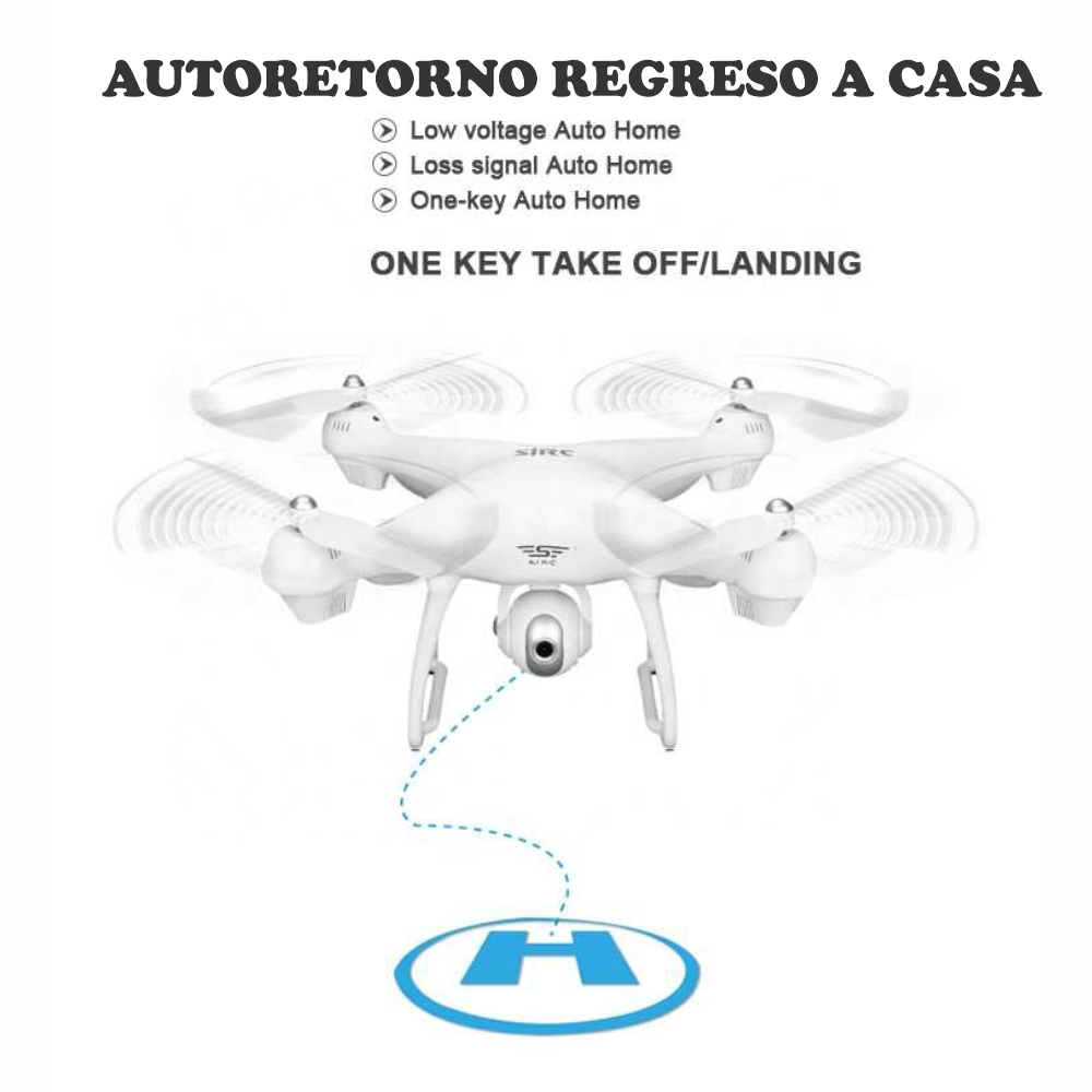 Drone SJRC S70W GPS Cámara 1080P WiFi FPV Sígueme Retorno Automático