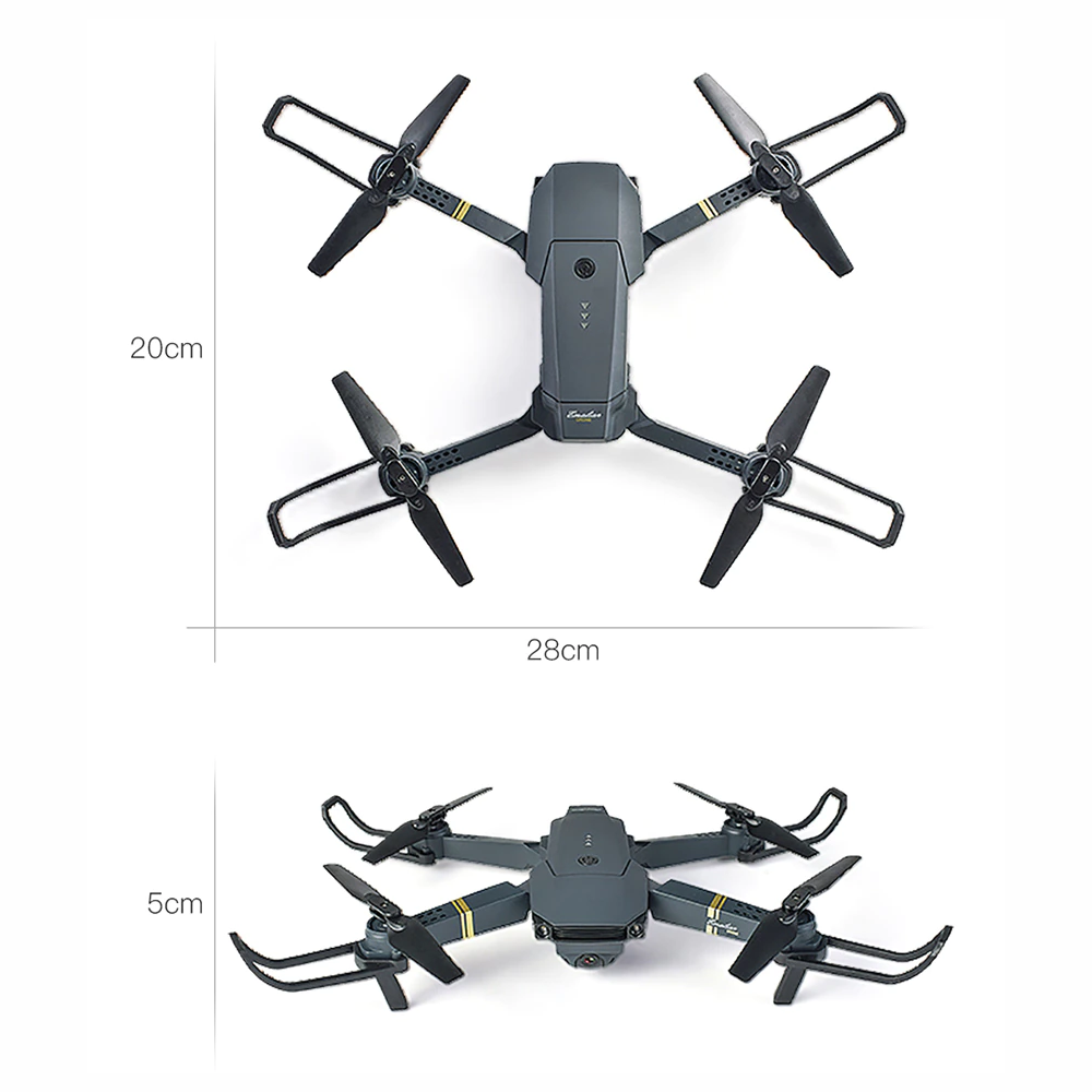 Drone 998 Cámara 720P WiFi FPV Altitud Fija Headless Principiantes
