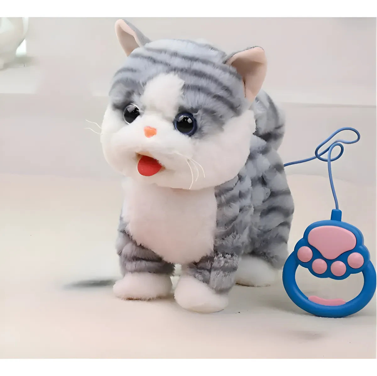 Peluche Perro Interactivo Camina Ladra Lame Juguete Niños Correa