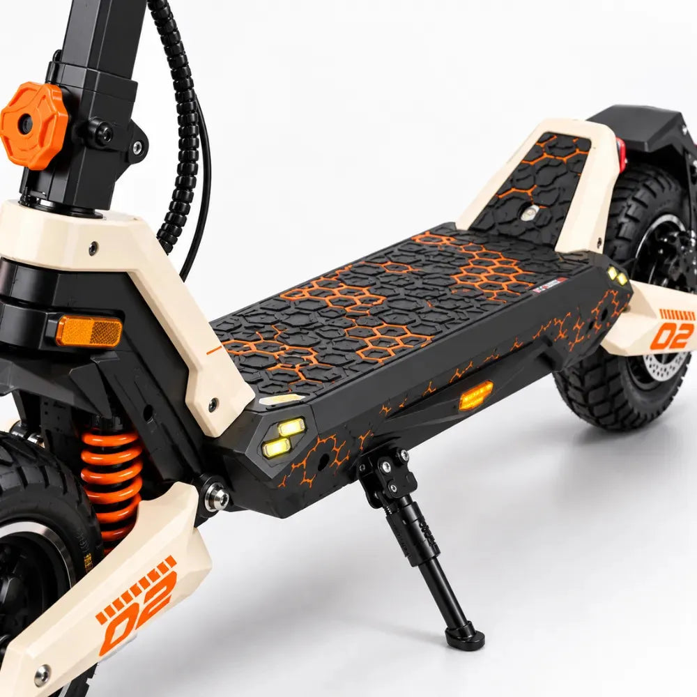 Scooter Eléctrico Todo Terreno Doble Motor 800W Suspensión Frenos