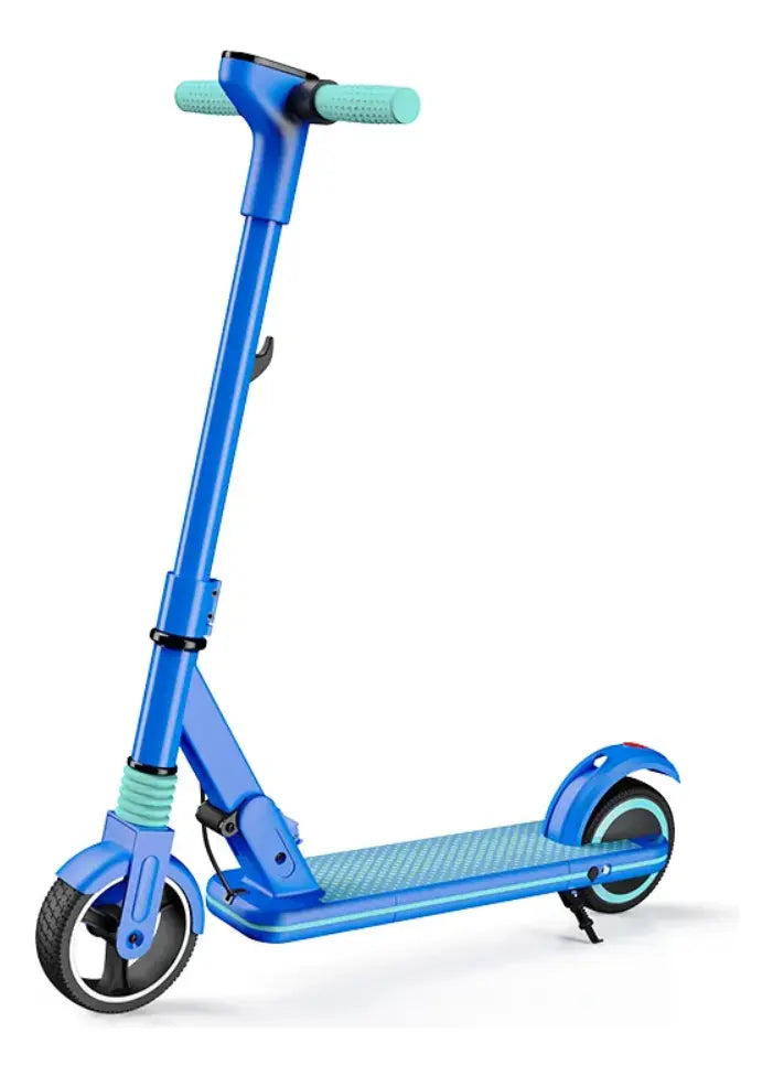 Patineta Eléctrica Infantil Scooter Epower E65 Plegable Azul 70kg