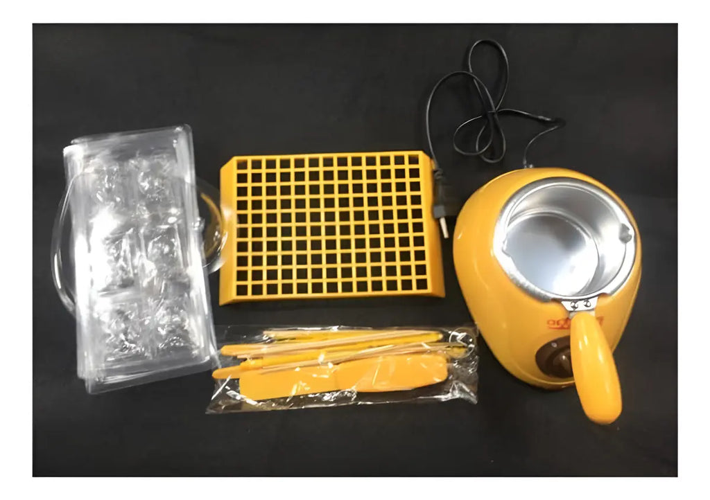 Olla Fondue Chocolate Eléctrica Derretidor Moldes 25W Postres Regalo