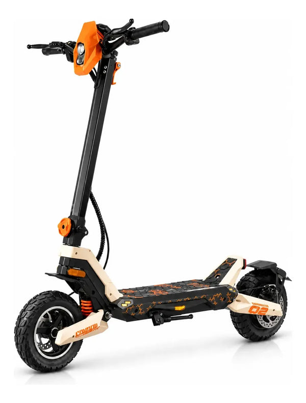 Scooter Eléctrico Todo Terreno Doble Motor 800W Suspensión Frenos