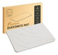 Tapete Baño Piedra Natural Absorbente Antideslizante 60x40 Secado