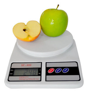 Gramera Digital Cocina SF-400 10kg Precisión 1g Función Tara Pilas