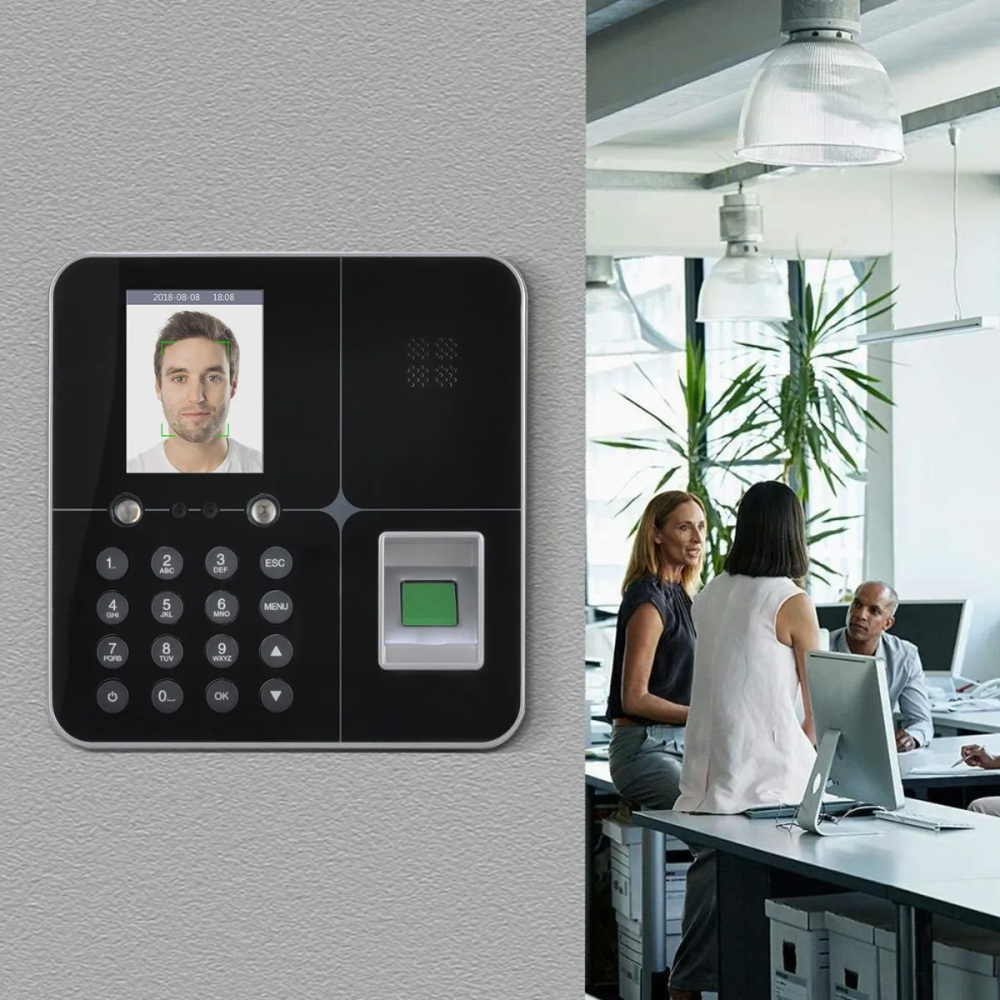 Control Asistencia Biométrico Reconocimiento Facial Huella Empleados