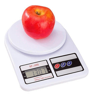 Gramera Digital Cocina SF-400 10kg Precisión 1g Función Tara Pilas