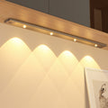 Lámpara LED Sensor Movimiento Barra 100cm Recargable 3 Tonos Closet