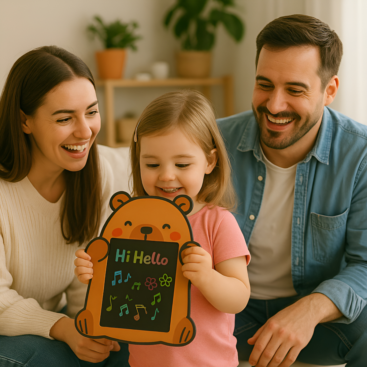 Tablero Mágico LCD Dibujo Capibara Pizarra Niños Borrado Lápiz Regalo