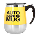 Mug Mezclador Eléctrico Taza Autorevolvente Café Acero 400ml
