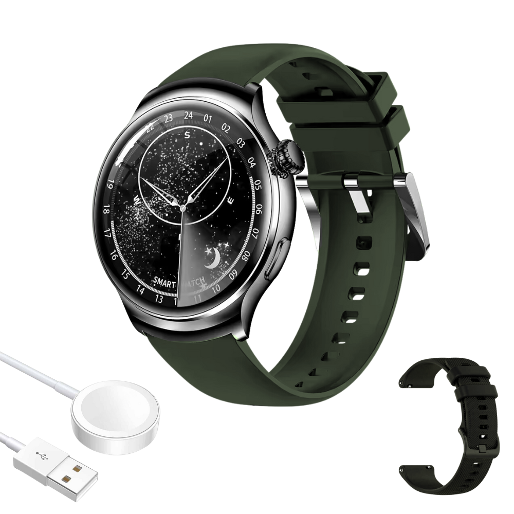 Smartwatch Reloj Inteligente AMOLED HD Llamadas Ritmo Cardíaco Sueño