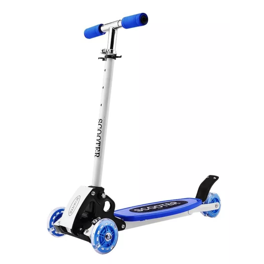 Scooter Niños 3 Ruedas Robótica Aluminio Plegable 40kg Colores
