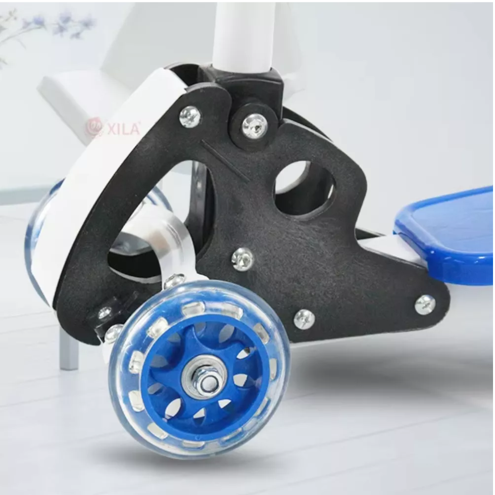 Scooter Niños 3 Ruedas Robótica Aluminio Plegable 40kg Colores