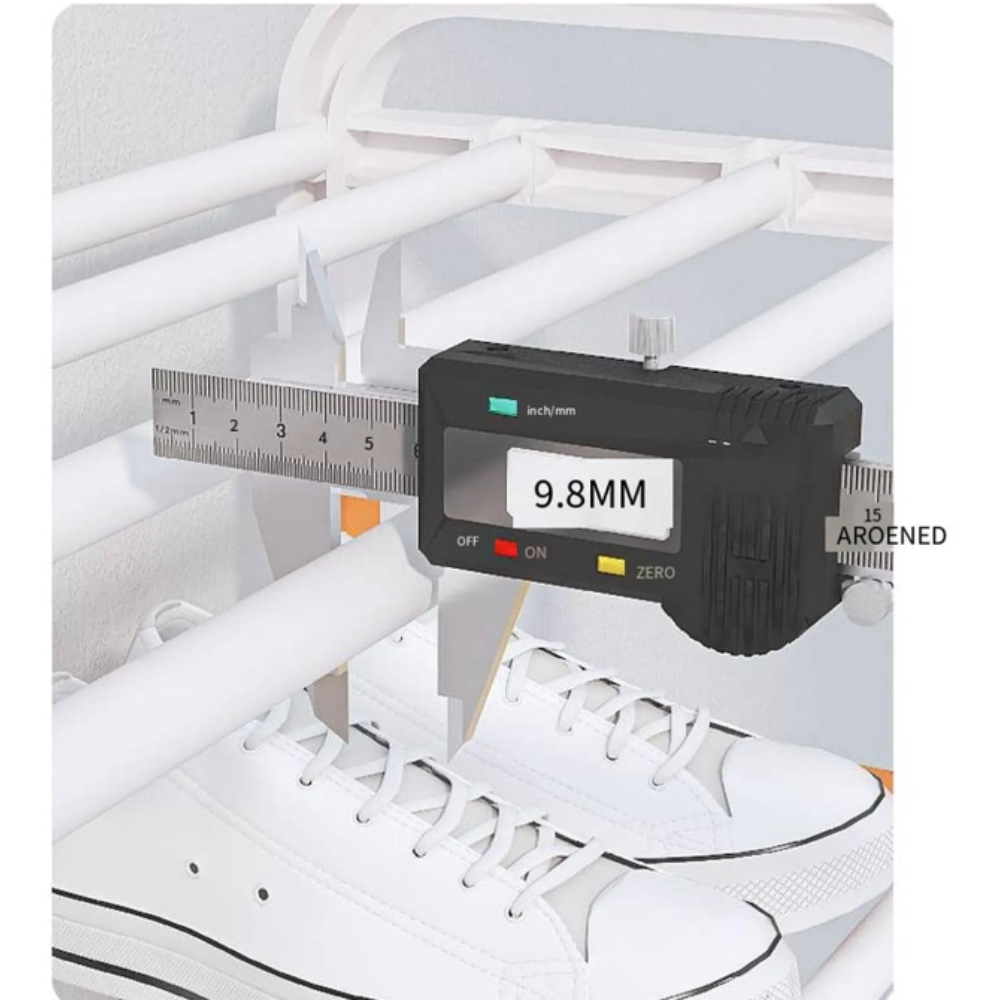 Zapatero Organizador 5 Niveles Doble Color 25 Pares Estante Moderno