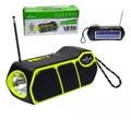 Radio FM Portátil Solar Bluetooth Linterna Parlante CL-823 Recargable
