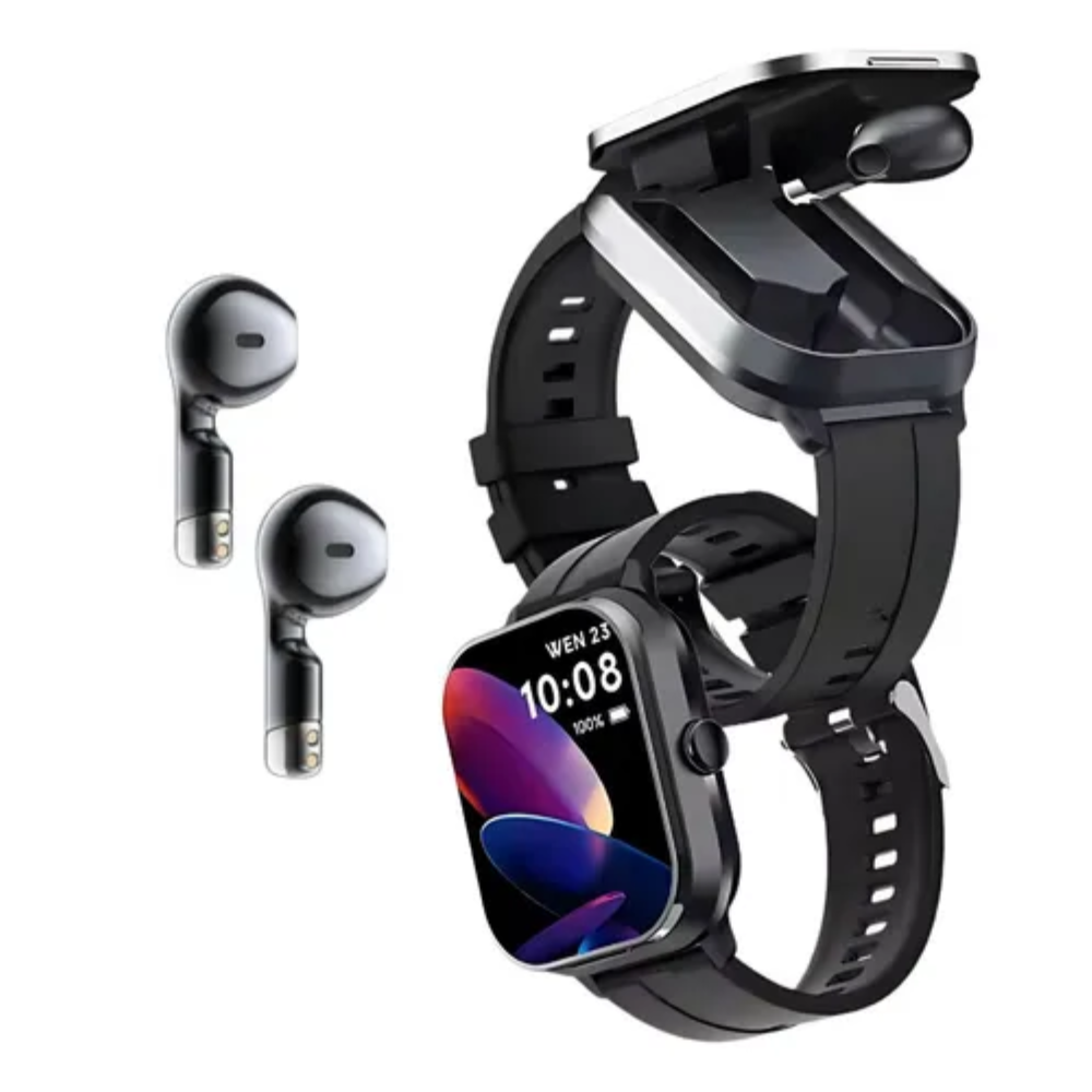Reloj Inteligente Audífonos Integrados 2x1 Pro X10 Llamadas NFC Salud