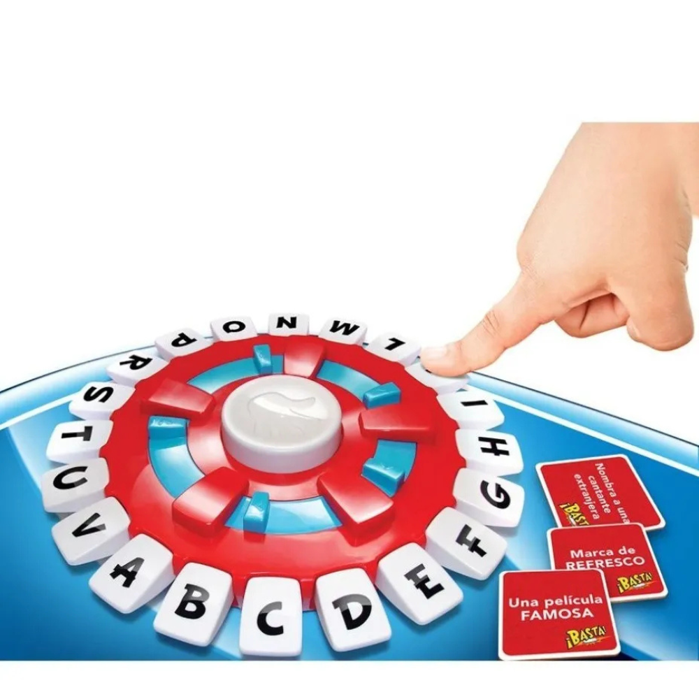 Juego Mesa Basta Familiar Palabras Categorías Rapidez Mental Amigos