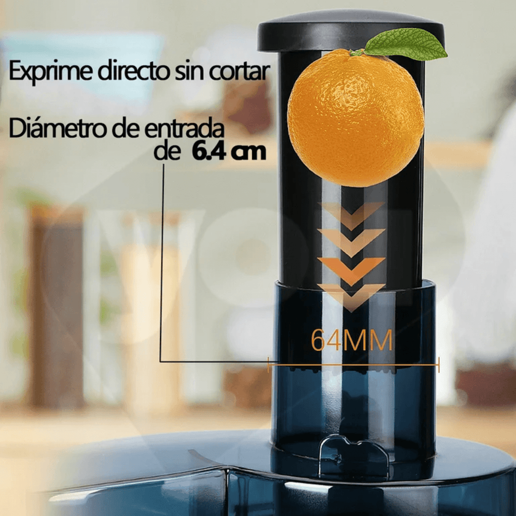 Extractor Jugos Eléctrico RAF 1000W Centrífugo Acero Frutas Verduras
