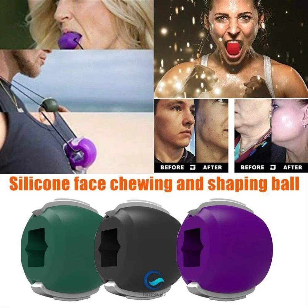 Ejercitador Mandíbula Tonificador Facial Muscular Cuello Rostro Papada