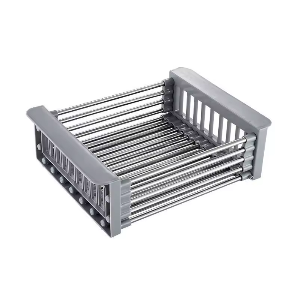 Escurridor Extensible Lavaplatos Acero Inoxidable Platos Verduras