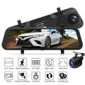 Espejo Retrovisor Cámara Dual 1080p Pantalla Táctil 7 Pulgadas M1 Pro