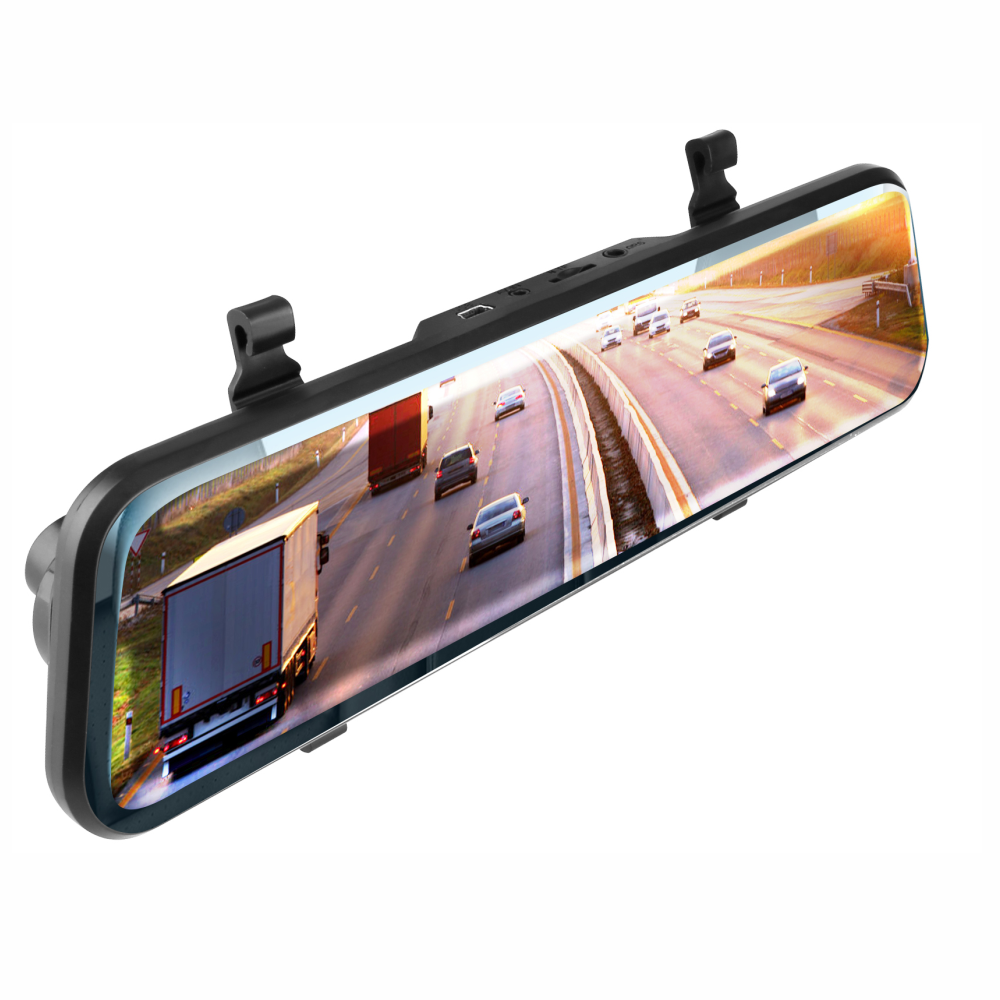 Espejo Retrovisor Cámara Dual 1080p Pantalla Táctil 7 Pulgadas M1 Pro