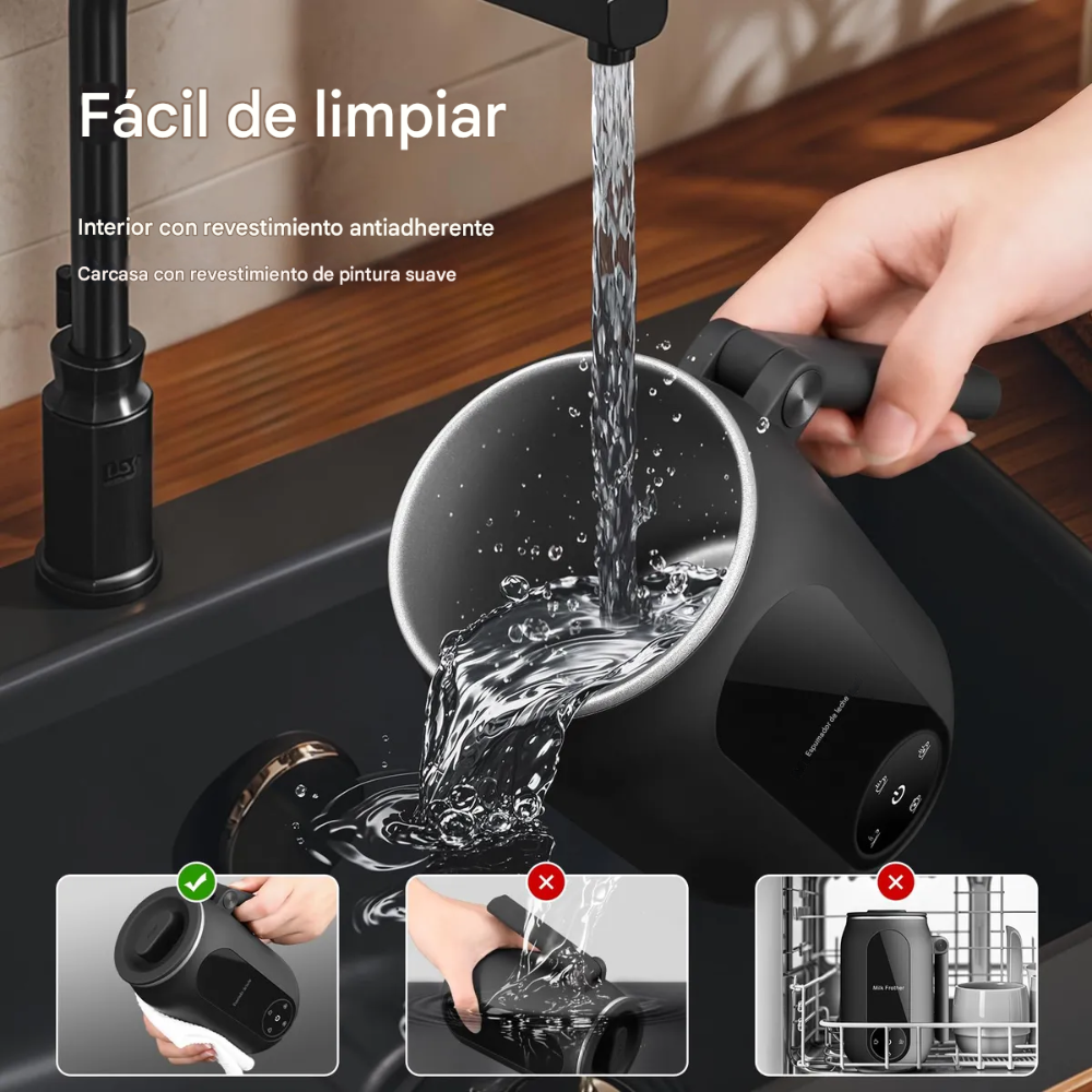 Espumador Leche Eléctrico Chocolatera 4x1 Renahouse 250ml Capuchino