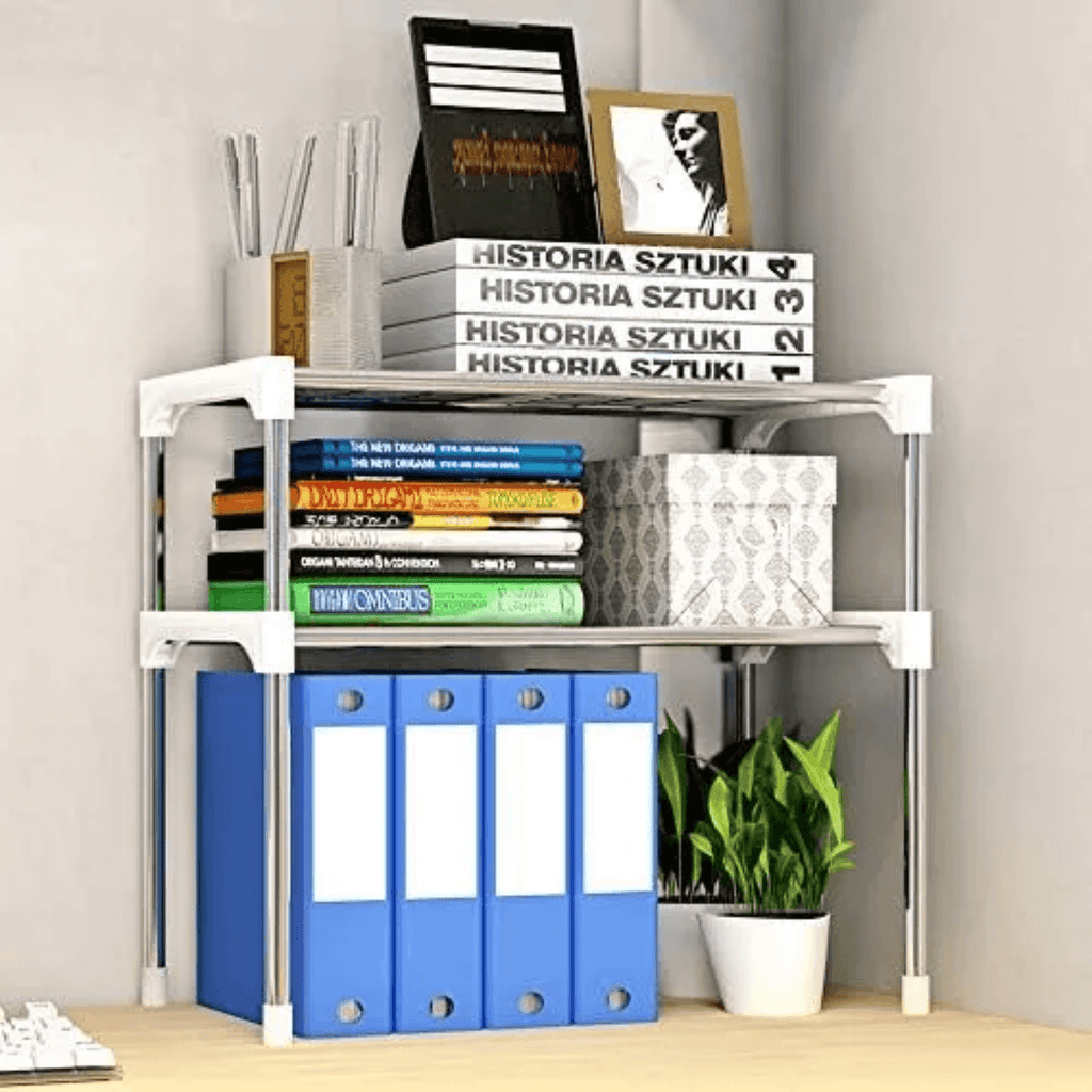 Estante Organizador Cocina Microondas 2 Niveles Metálico Multiusos
