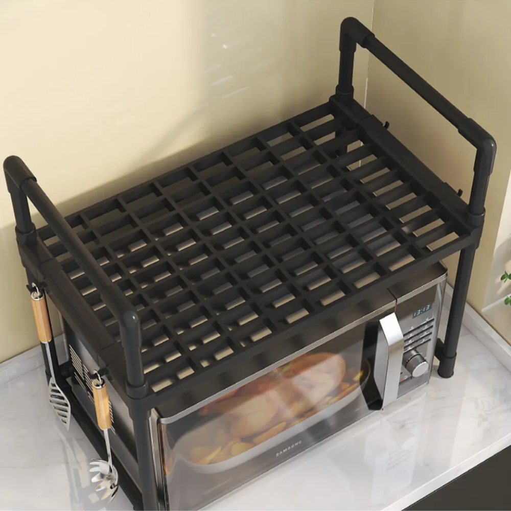 Estante Cocina 3 Niveles Microondas Horno Organizador Mesón Metálico