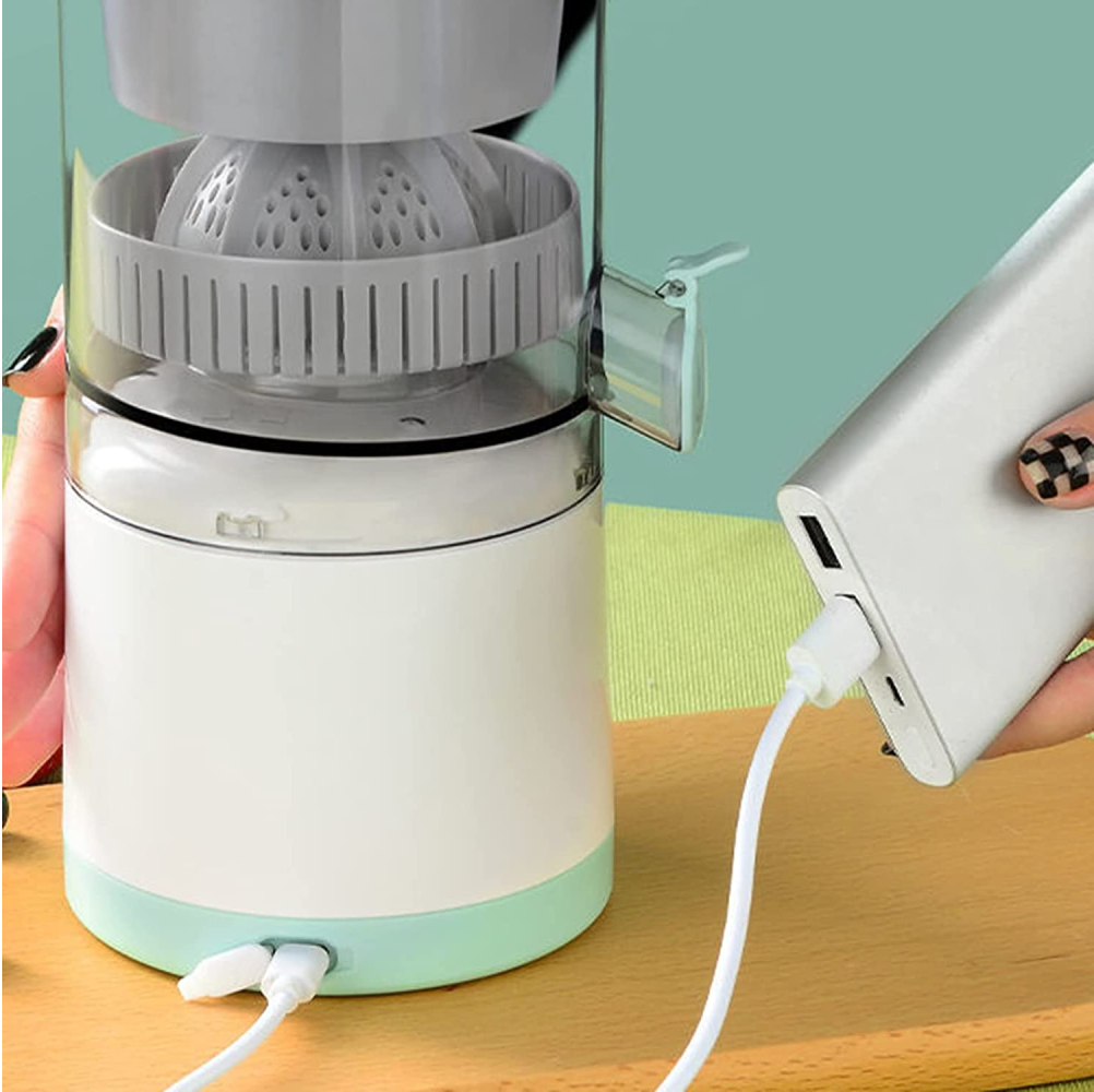 Exprimidor Naranjas Eléctrico Recargable USB-C Portátil Automático