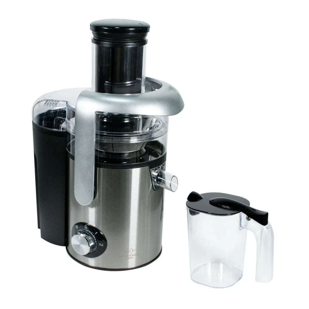 Extractor Jugos Renahouse Power Juicer 800W Frutas Enteras Centrífugo