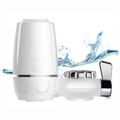 Filtro Purificador Agua Grifo 7 Niveles Carbón Activado Doble Salida
