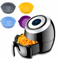 Freidora Aire Digital 4.5 Litros Swisshome Molde Silicona Recetario