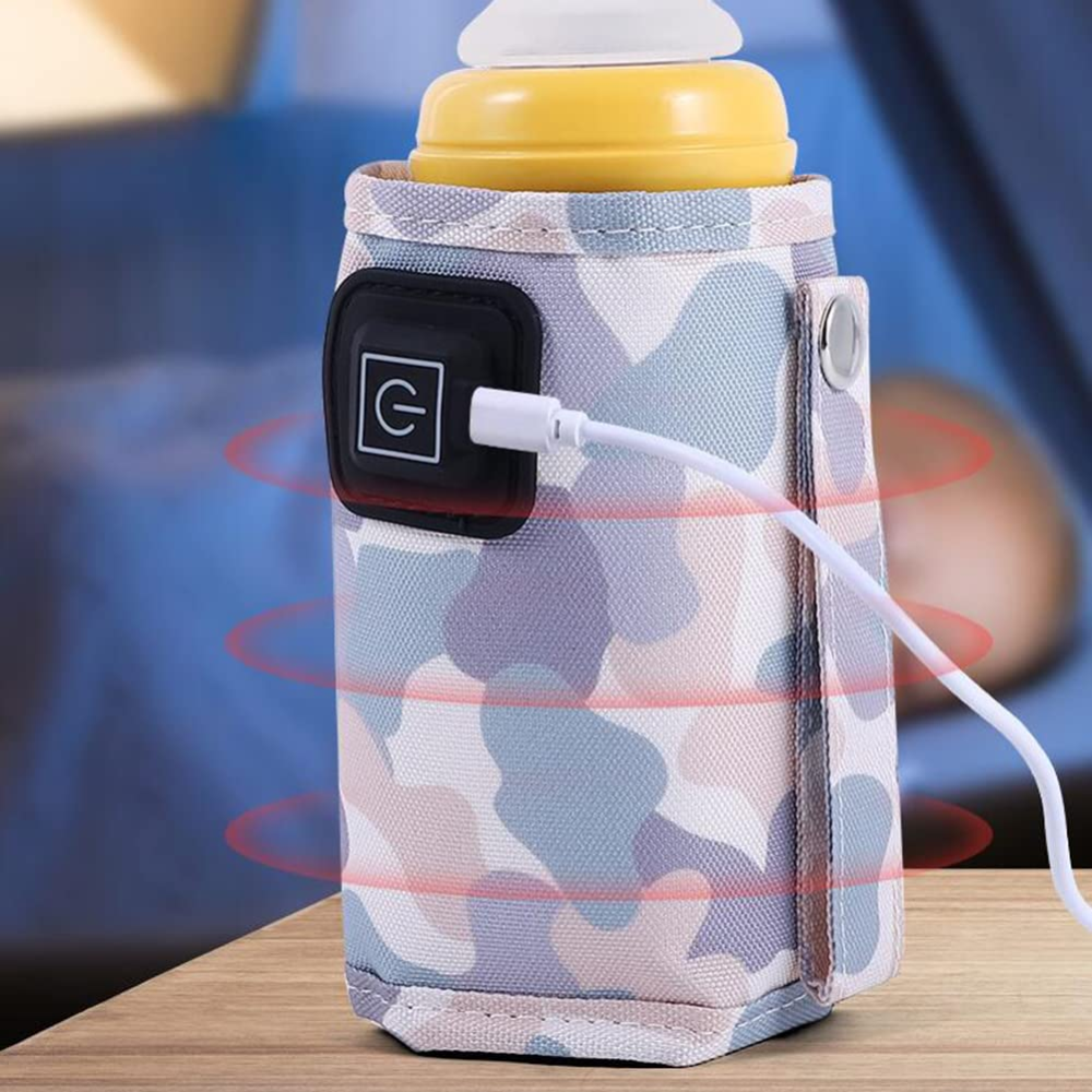 Funda Térmica Calentador Tetero Biberón Portátil USB 3 Temperaturas