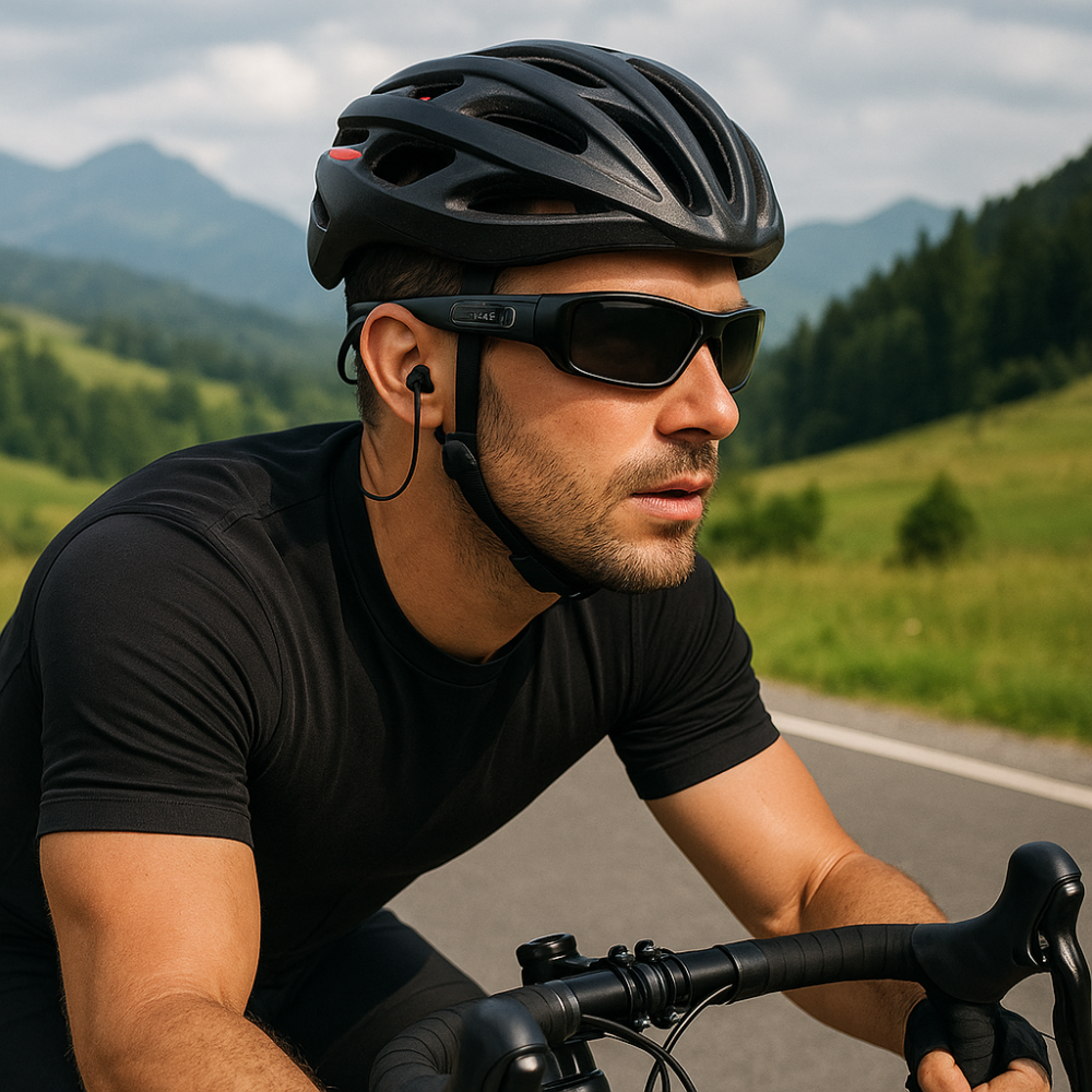 Gafas Cámara 4K Video Audio Fotos Bluetooth Audífonos Deportivas 128GB