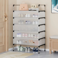Zapatero Organizador 5 Niveles Doble Color Estante Rack 25 Pares