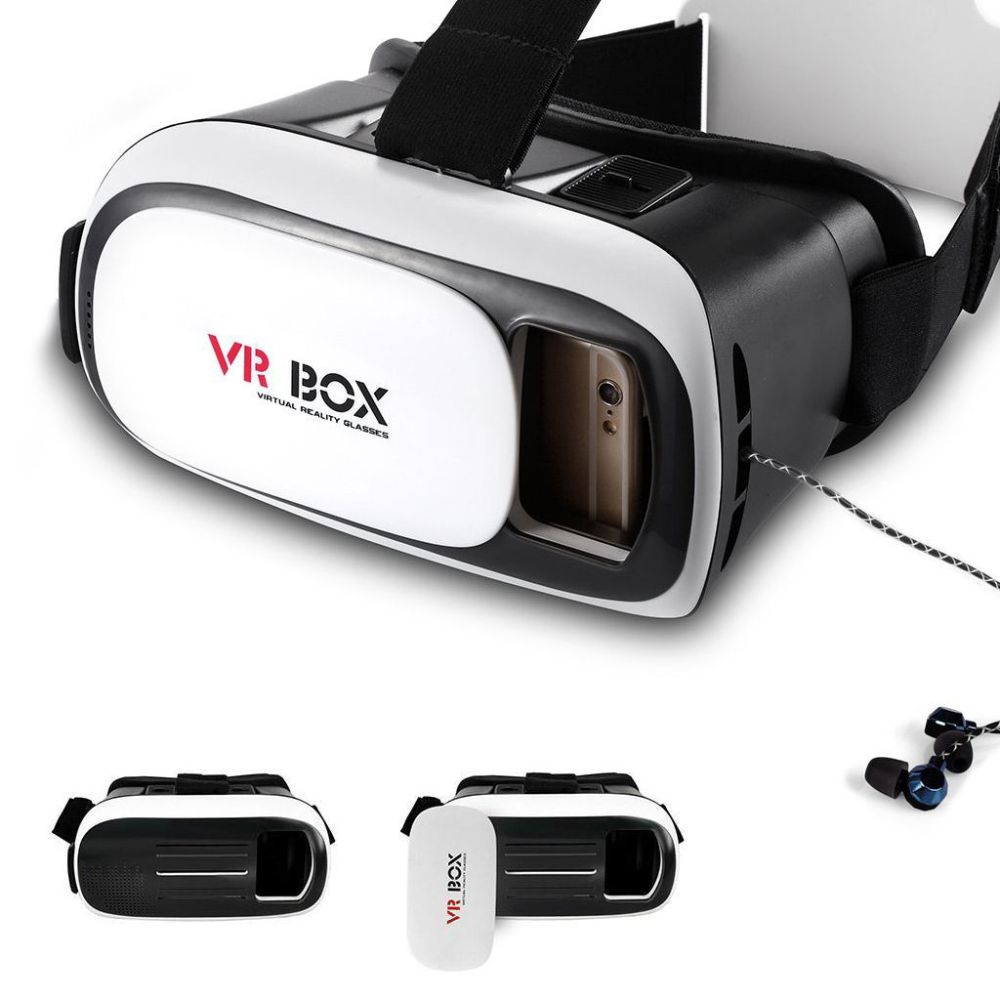 Gafas Realidad Virtual VR Box 3D Celular Control Bluetooth Ajustables