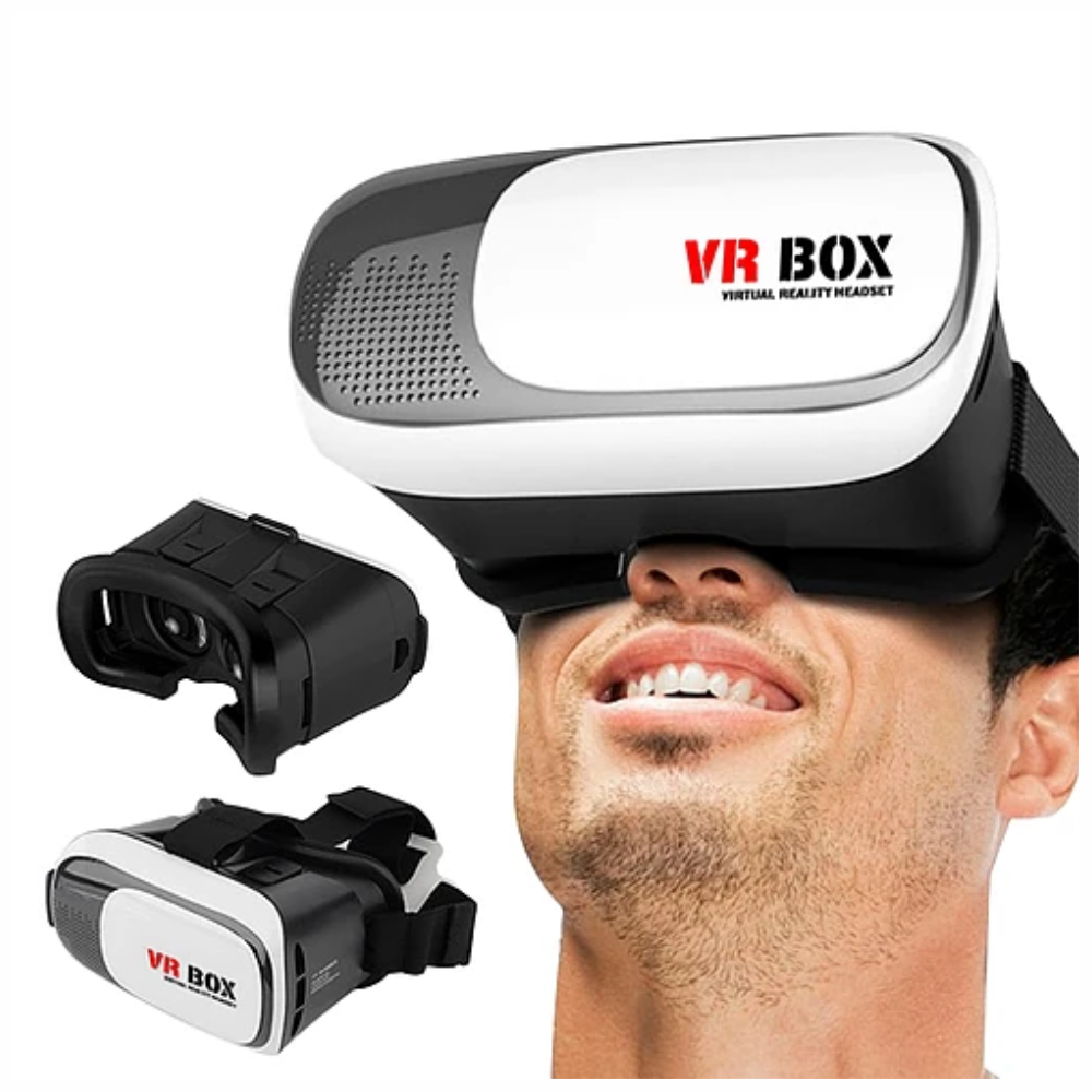Gafas Realidad Virtual VR Box 3D Celular Control Bluetooth Ajustables