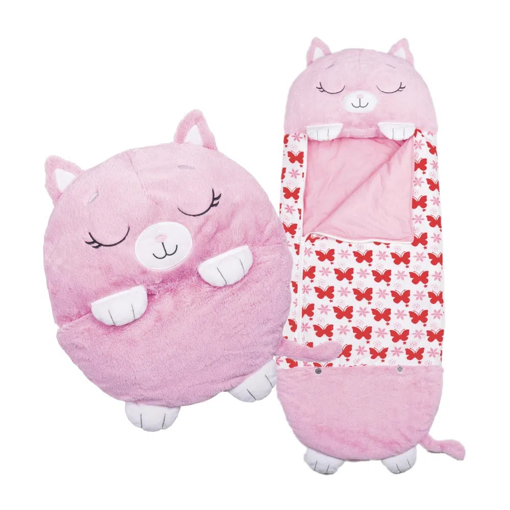 Bolsa Dormir Infantil Almohada Felpa Acolchada 160 Cm Lavable Animales