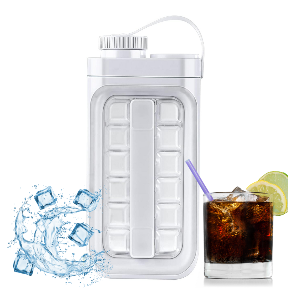 Hielera Portátil Botella Hacer Cubos Hielo Paseo Playa Camping Bebidas
