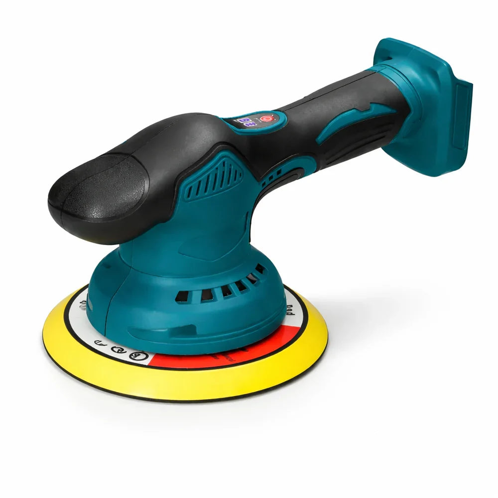 Pulidora Inalámbrica It-Blue 12V Polichadora Carro 2 Baterías Pomo