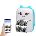 Mini Impresora Térmica Celular Bluetooth Portátil Rollos Papel Fotos