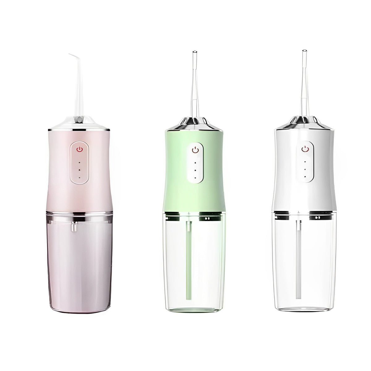 Irrigador Dental Recargable Portátil 3 Modos 4 Boquillas 360 IPX7