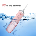 Irrigador Dental Recargable Portátil 3 Modos 4 Boquillas 360 IPX7