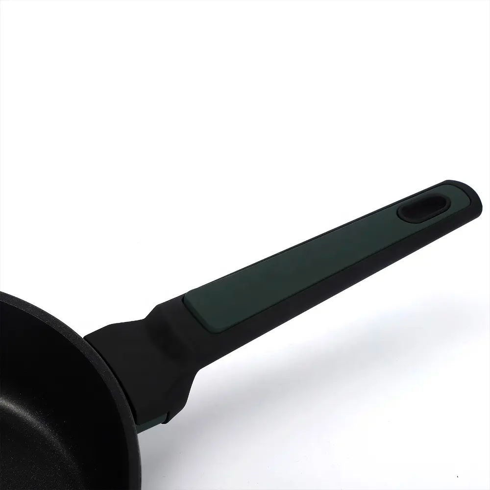 Batería Ollas Mármol Schaffhausen 7 Piezas Antiadherente Negro Wok