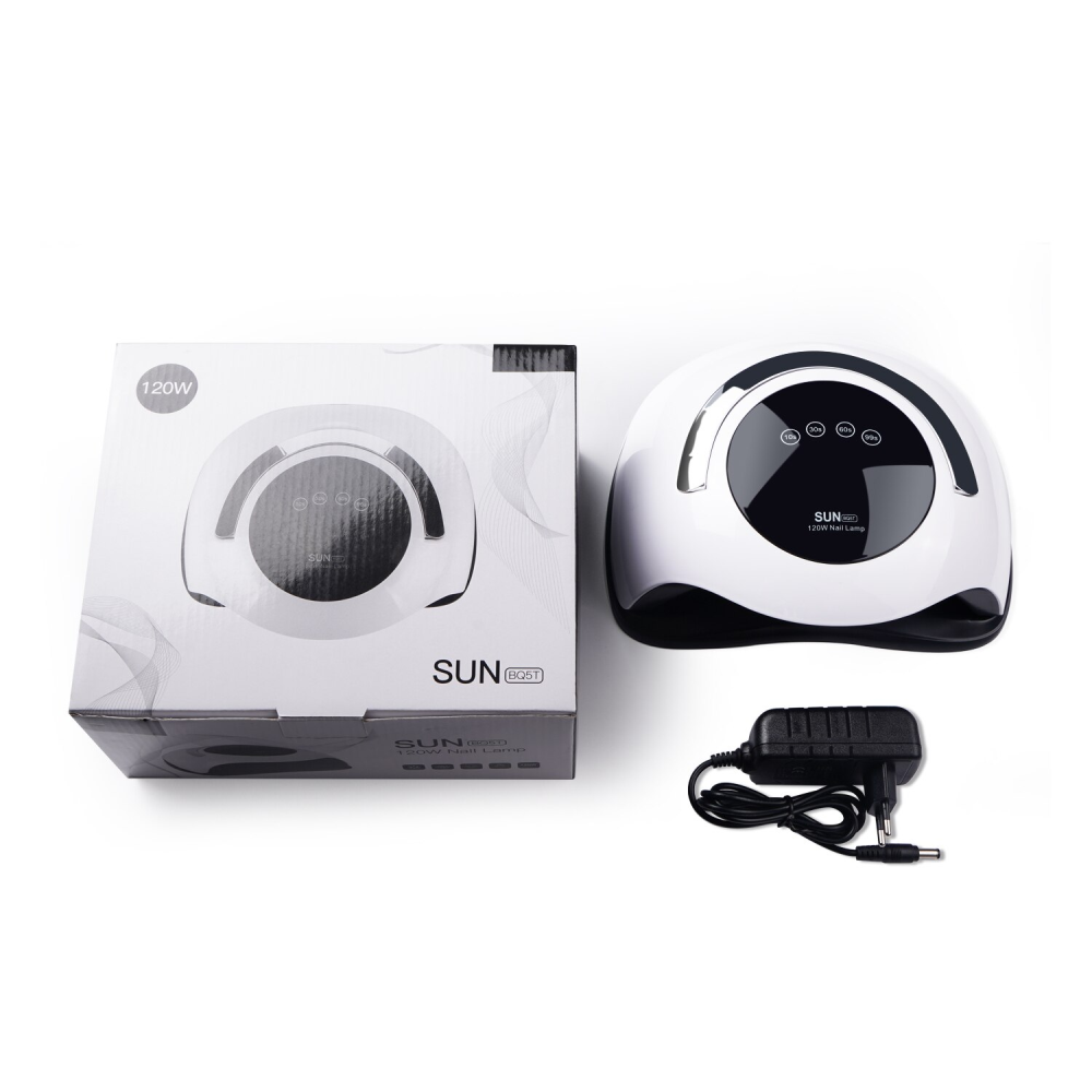 Lámpara Secadora Uñas 120W UV LED 36 Luces Pantalla Temporizador