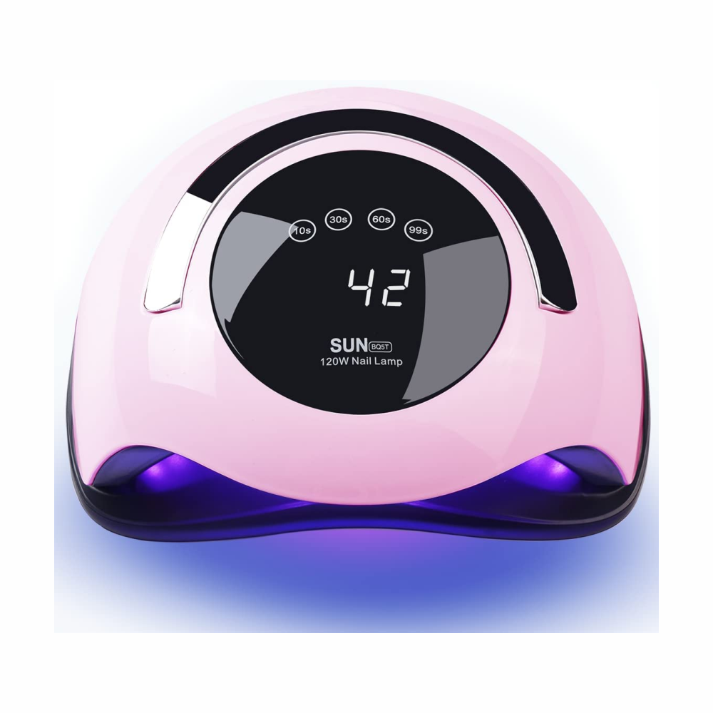 Lámpara Secadora Uñas 120W UV LED 36 Luces Pantalla Temporizador